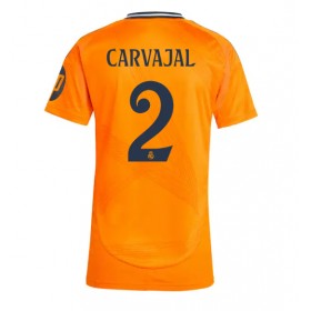 Real Madrid Daniel Carvajal #2 Borte skjorte til dame 2024-25 Kortermet